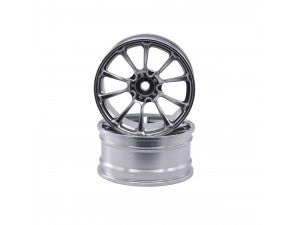 Drift King 1/10 Alloy Wheels - 4pc Set, Serious Style & Performance!