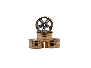 Slick 1/10 Aluminum Drift Wheels - 4PC Set, Unleash the Drift!