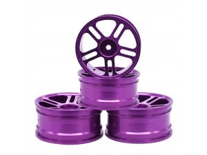 1/10 Alloy Drift Wheels – 4PC Set: Unleash the Speed & Style!